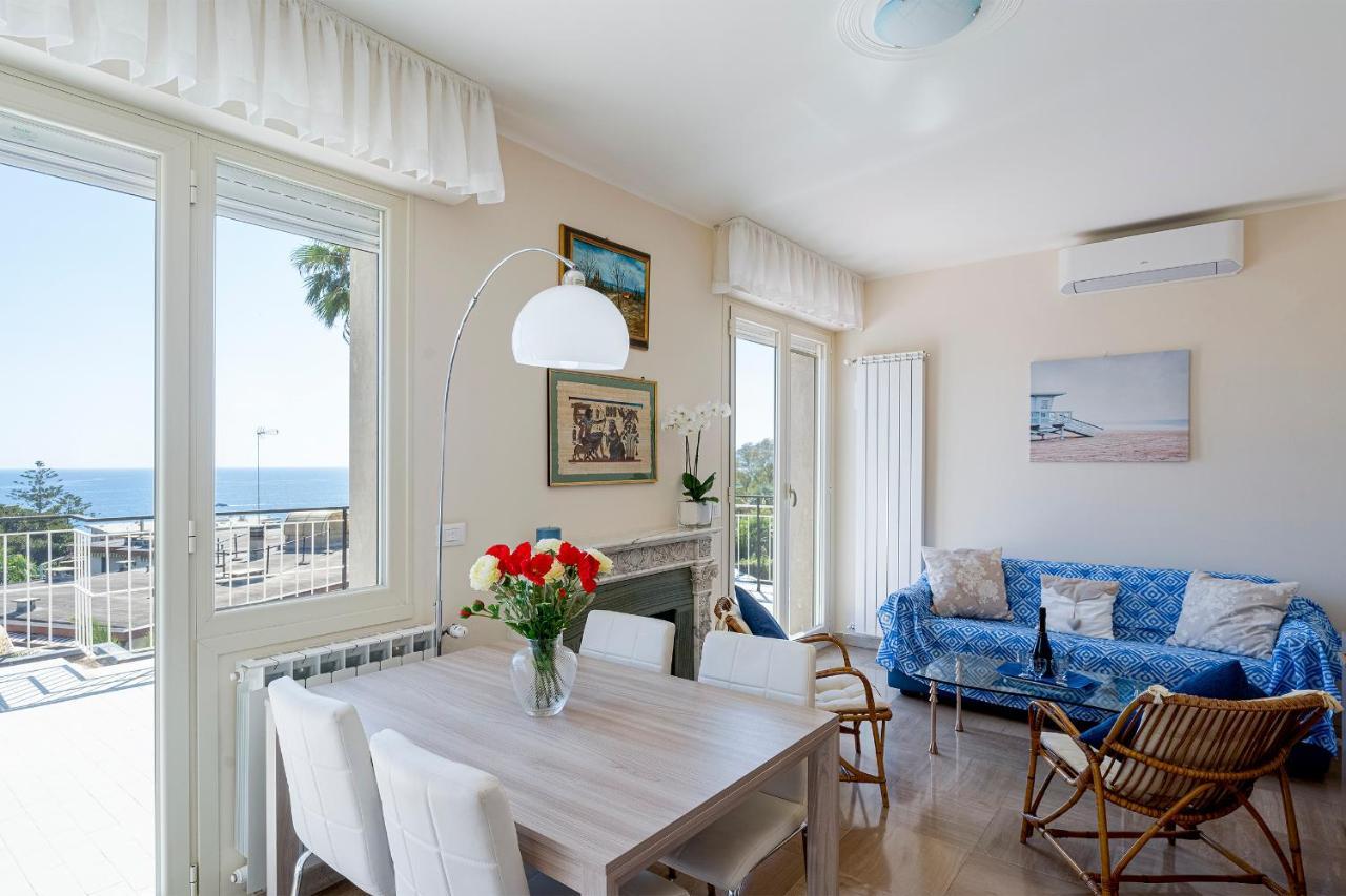 Tre Ponti Panoramic Seaview Apartment San Remo Zewnętrze zdjęcie